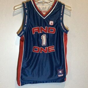 And 1 vintage basketball jersey reversible